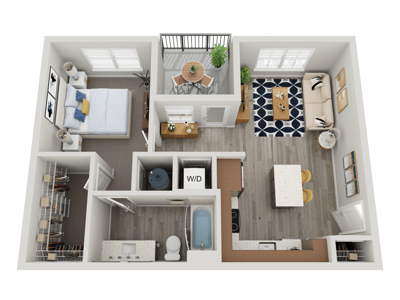 Suite A Floorplan